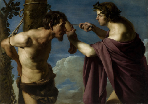 Slam-European: Apollo And Marsyas, Bartolomeo Manfredi, 1616, Saint Louis Art Museum: