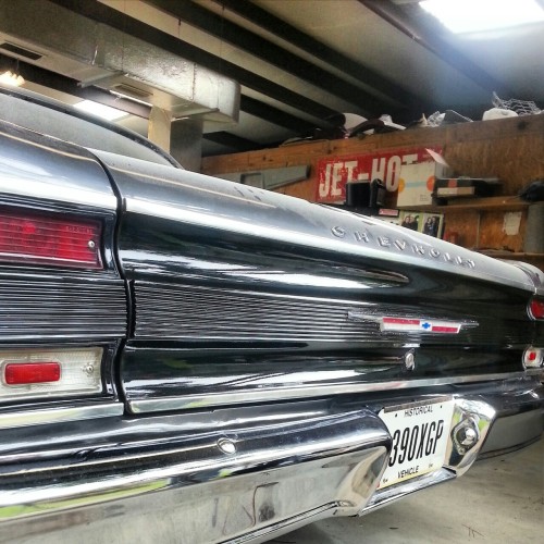 Ass of the 64 malibu/Cheverly ss I painted 