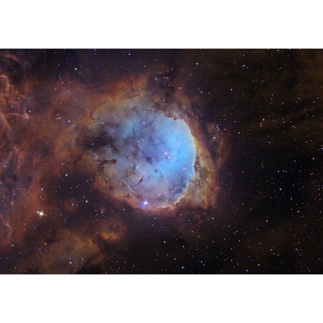 NGC 3324 in Carina #nasa #apod #martinpugh #ngc3324 #cosmiccloud #stellarwind #radiation