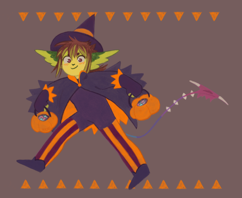 Helloween dragonit’s too late but tumblr is not wirking a lot time