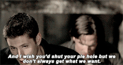 deanwinchter:  deanwinchter:  #it’s either this or you’re the shortbus…shortbus