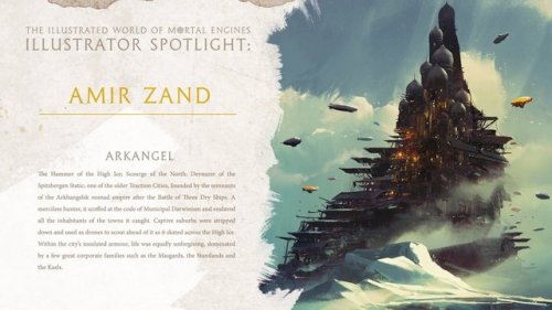 ARKANGELSome updates from Mortal Engines. I&rsquo;m super excited to share this with you.The &ldquo;