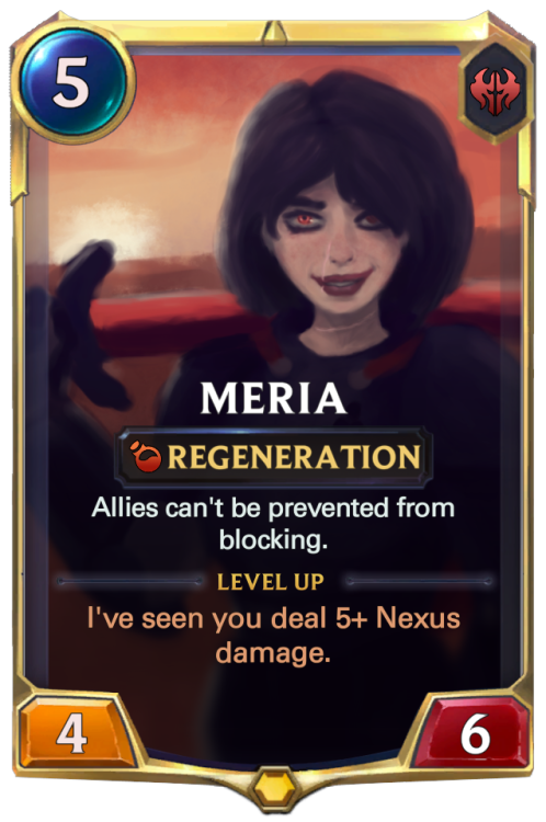 I remade some oc LoR cards.