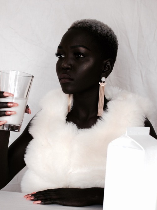 sethnocentric:  Milk  Shot by @sethnocentric  Instagram.com/sethnocentric  Model: Nyakim