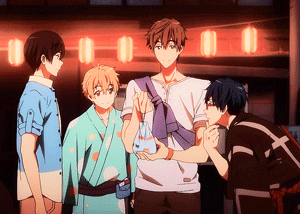   Free! Week: Day 5 ↳ Eternal Summer || 10 favourite Free! moments  As long as we live, we still have plenty more summers ahead! There's no such thing as a "last summer"!  