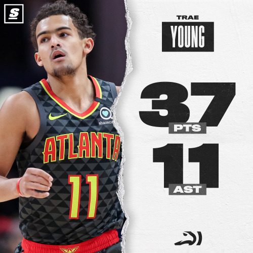 Huge first half for Trae, but his Hawks falls to the Magic. 