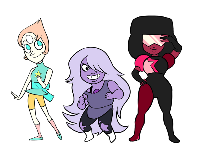 lizcoshow:  i finished my stevie u stickers for newcon pdx! up next is some jojos