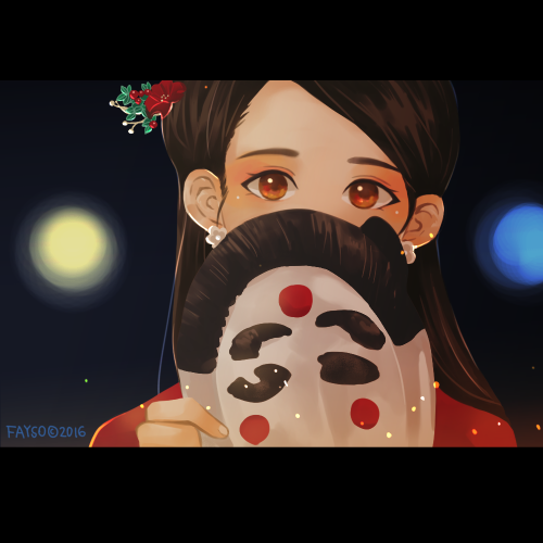 Behind the maskAccording to the 2nd OST album cover and IU’s IG, draw Haesoo in the upcoming festiva