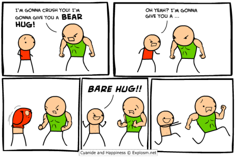 explosm:  By @daveexplosm. We’re all out of comics over at http://www.explosm.net/comics. Sorry. 