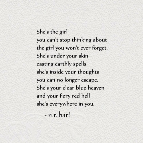 nrhartpoetry:  “Heaven and Hell” ❤️ nr hart 