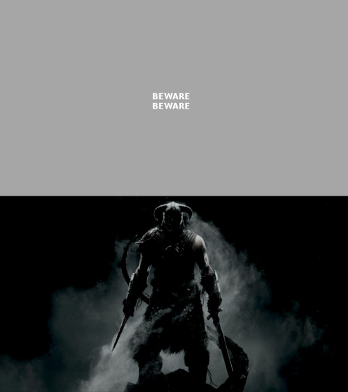 freshwaterbutch:THE DRAGONBORN COMES