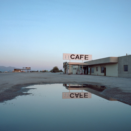 thealienemily: mirror. desert center, ca. 2015. by eyetwist Via Flickr: mamiya 6MF 50mm f/4 + kodak 