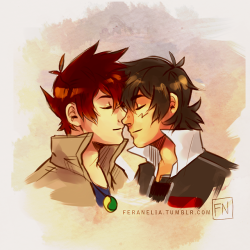 feradoodles: some ash and gary i had to sketch because otp&lt;3~ 