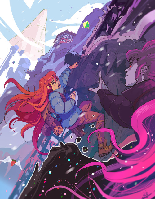 Madeline &amp; Badeline.Celeste fanart.