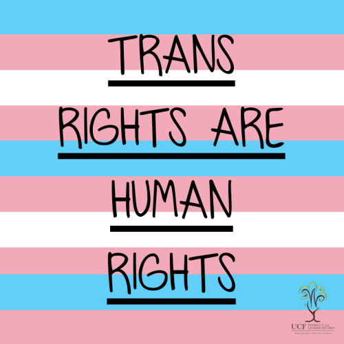 officialwstatucf-blog:November is Trans Rights Awareness Month! 