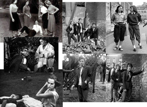 Teenage Rebellion and Delinquent fashion in the 50&rsquo;s