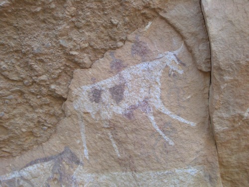 Rock Art Draws Scientists to Ancient Lakes | Astrobio.net Life imitates art. And sometimes science d