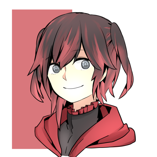 amipiai:  not sure what I should contribute to the rwby hype so have a lil ruby with lil twintails 