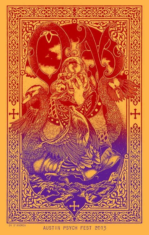 burninsun:  austin psych fest 2013 - om by david d’andrea