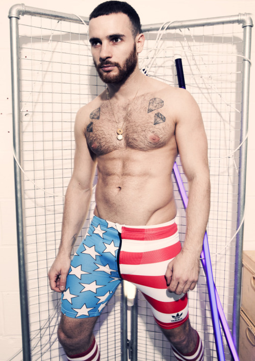 kaltblut-magazine:  BIAGIO GALOTTI! IN JEREMY SCOTT FOR ADIDAS 