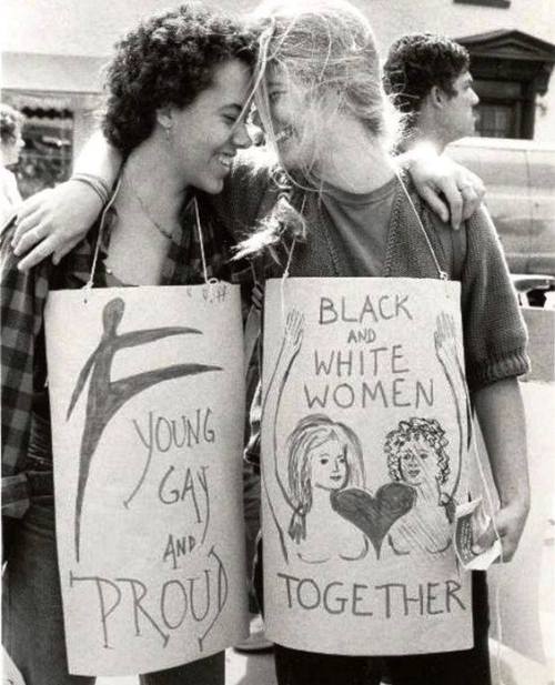thetrippytrip: Heritage of Pride Parade, New York City, June 24, 1984. Photo by Bettye Lane