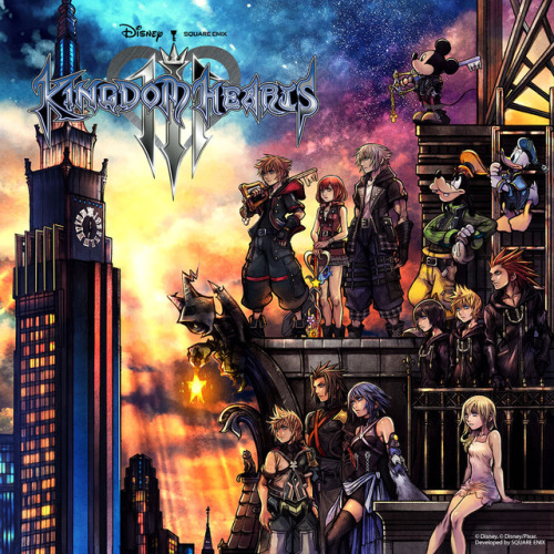 kingdomheartsinhd: KINGDOM HEARTS III - OFFICIAL BOX ART I was hoping it would pay homage to the ori