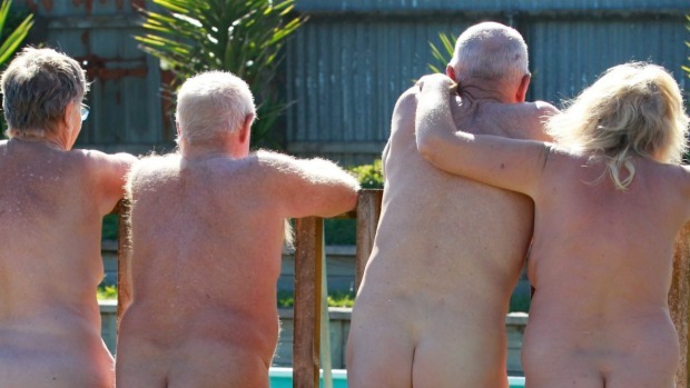 all-nudist: Residents and naturists say they are left in the dust by bumpy road | Stuff.co.nz