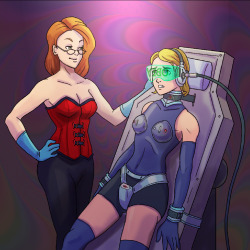 pearlqueensposts:  perfectlyhypnosnark:  kinky   Art by Sleepystephbot! 