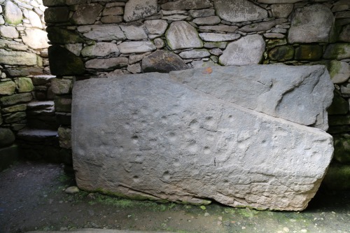 Nether Largie North Cairn and Interior, Kilmartin Glen, Argyll, 3.6.16. The interior chamber has bee