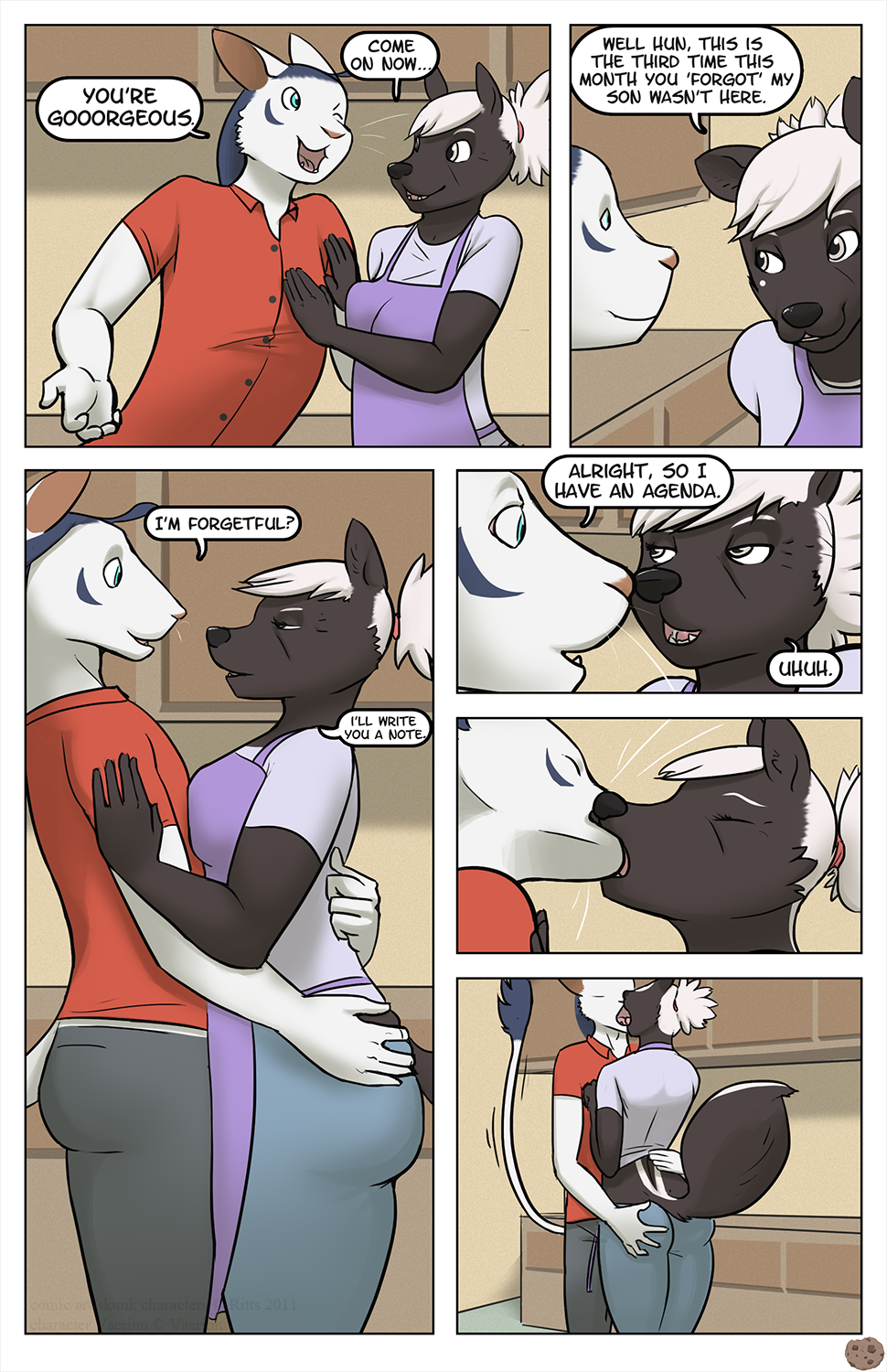 hazrdwolf:  [Ritts] Milf and Cookies  Cookies? There are cookies in this comic?