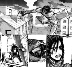 krystal-cage:  Mikasa’s Scar vs Levi’s