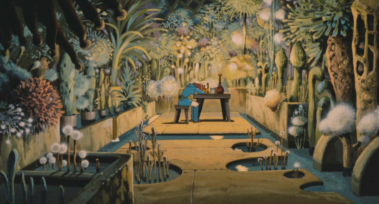 kenji-nakamura:  Studio Ghibli screen caps   Images from:  studioghiblibackgrounds.tumblr.com