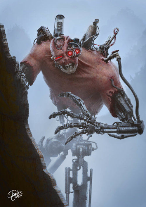 pixelated-nightmares:  Cyborg Remake by Disse86 
