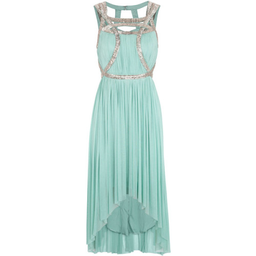 tsdlover:  Catherine Deane Nikita Bead Embellished Silk Tulle Dress ❤ liked on Polyvore (see more catherine deanes) 
