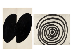 nearlya:  Ellsworth Kelly / Louise Bourgeois  via drawdrawdraw