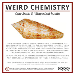 compoundchem:  This week’s #WeirdChemistry: