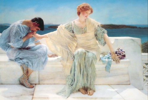 macdicilla: artsurroundings: “Ask Me No More”, 1906 Sir Lawrence Alma-Tadema Haroldotos&