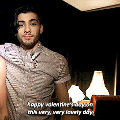 niazkilamgifs: Happy Valentine’s Day from Zayn Malik! 