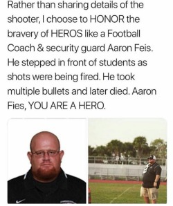 starsberrisnunicorns: “Aaron Fies, YOU ARE A HERO.”  Thank you. 