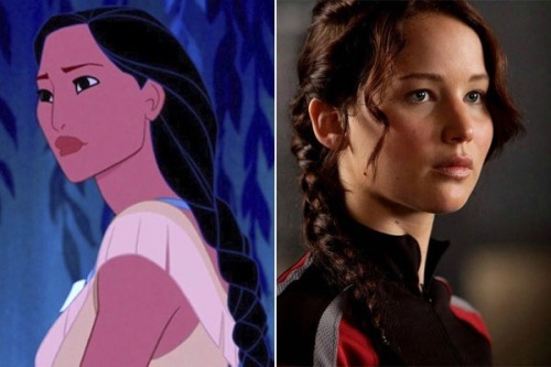 theperfectjenniferlawrence:  convinced that Jen wants to be a Disney character 