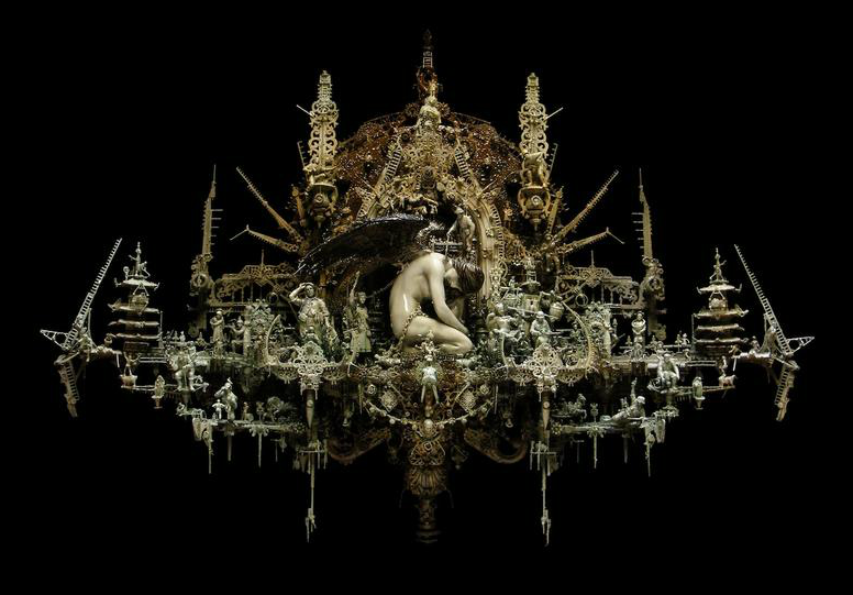supersonicart:   Kris Kuksi’s “Revival.” Kris Kuksi will be presenting a brand