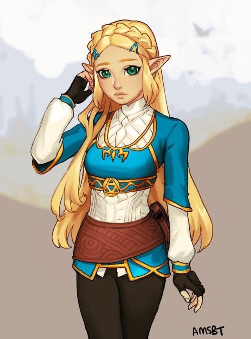 Hi pals, News from the fields of Hyrule.We almost sewed the blouse of Zelda. It consisted of many sm