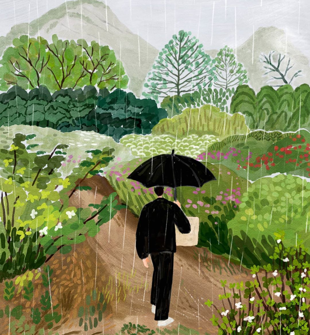 Chungwoon Choi — 이번 주말도 비🌧 가끔은 일과 아무 관계 없는 그냥 그림이 그리고 싶을 때가 있네요 -... Chungwoon Choi — 이번 주말도 비🌧 가끔은 일과 아무 관계 없는 그냥 그림이 그리고 싶을 때가 있네요 -...