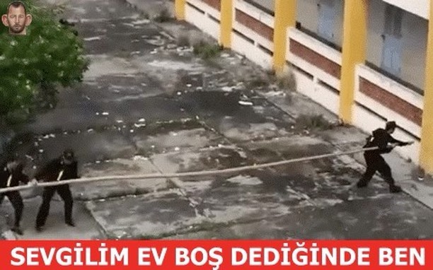 Sevgilim ev boş dediğinde ben