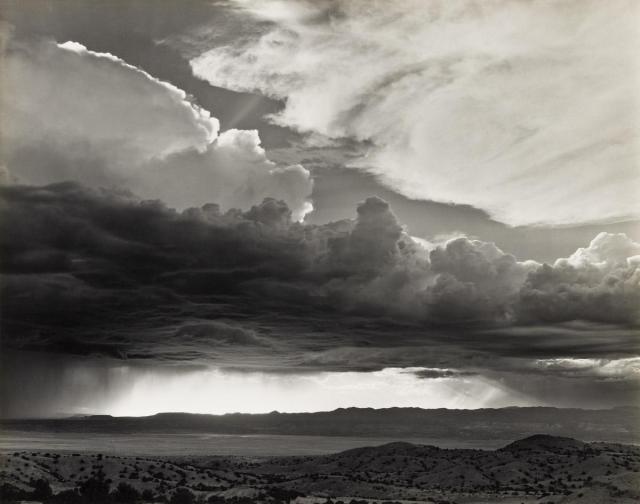 Storm over La Bajada Hill, ca 1946, Laura Gilpin (1891 - 1979) 