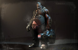 z0mbi3-s0krat3s:  Fat Mafioso character concept