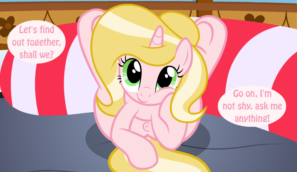 askbubblegumkiss:  Introducing, Bubblegum Kiss! A sweet little mare who’s special