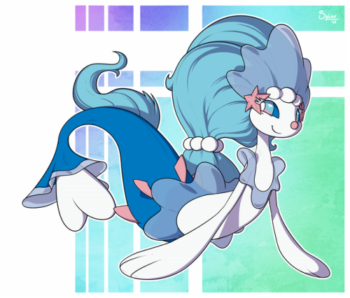 spinoone:Drew a certain mermaid to help lift the mood of a friend going through a hard time