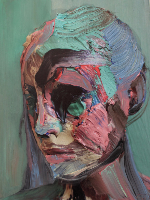 theleoisallinthemind:  Painted Self-Portraits by Sophie Derrick 