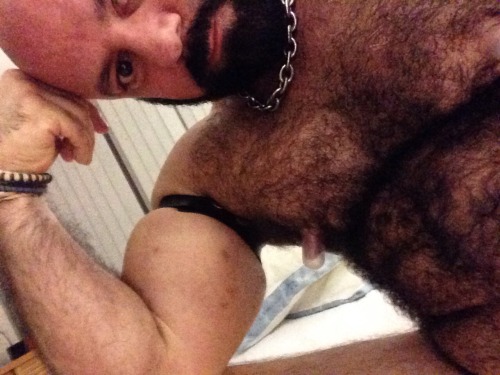 cool-damsmuscle: Extremely hairy muscle bear  i create this little blog to show hairy man are n
